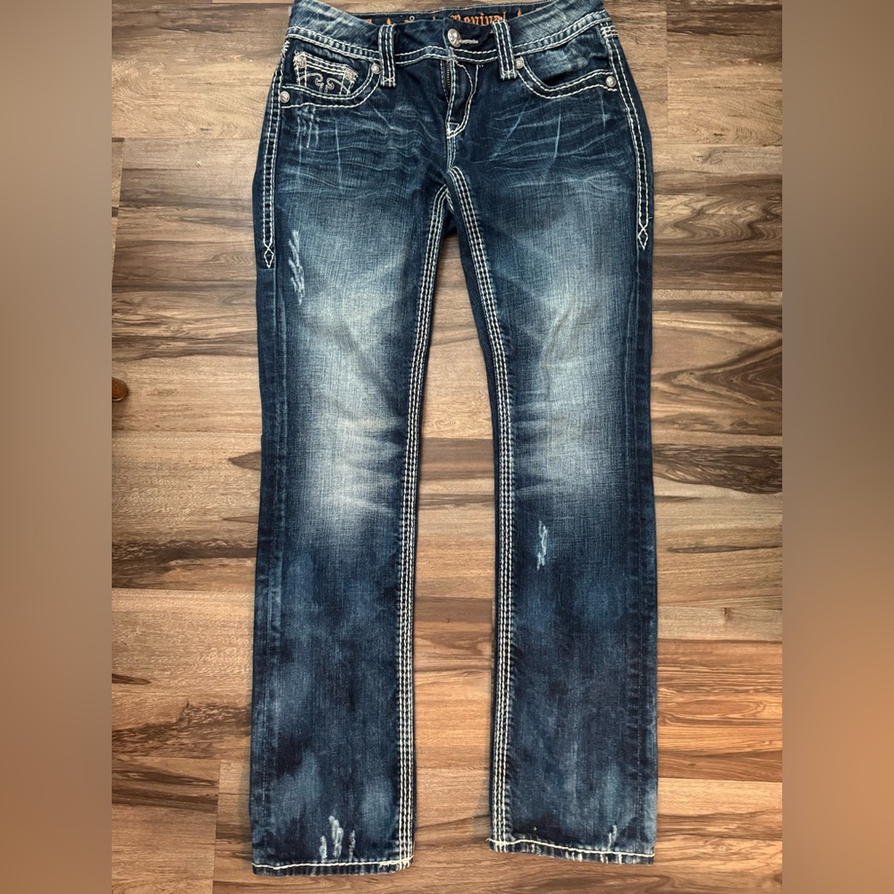 Rock Revival Blue Denim Jeans